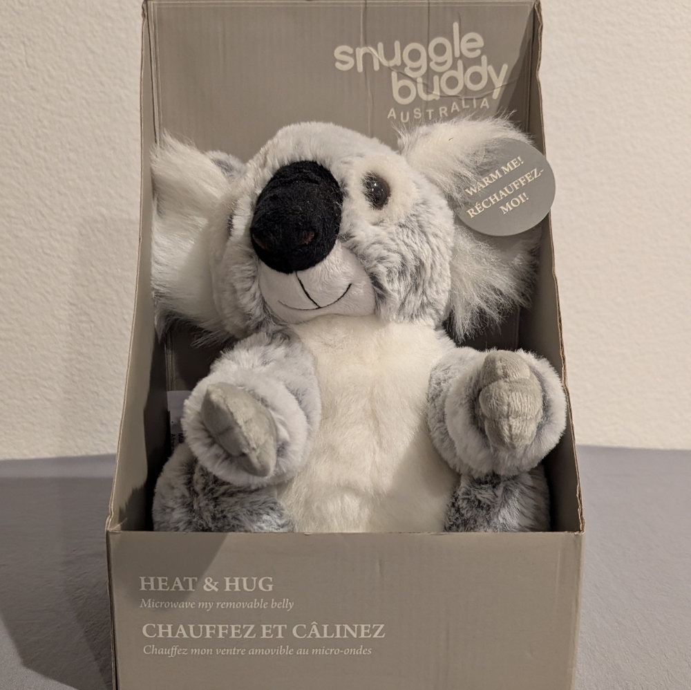 Snuggle Buddy Australia Cozy Plush Koala with Warming Belly
